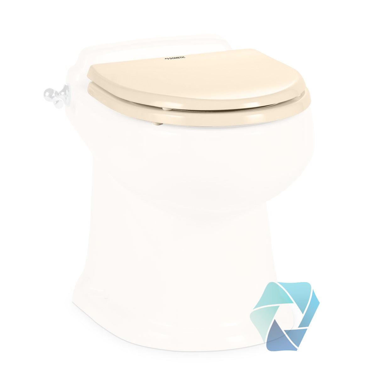 Dometic Toilet Seat Slow-Close White Bone