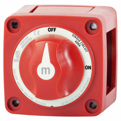 Blue Sea Systems m-Series Mini Battery Switch