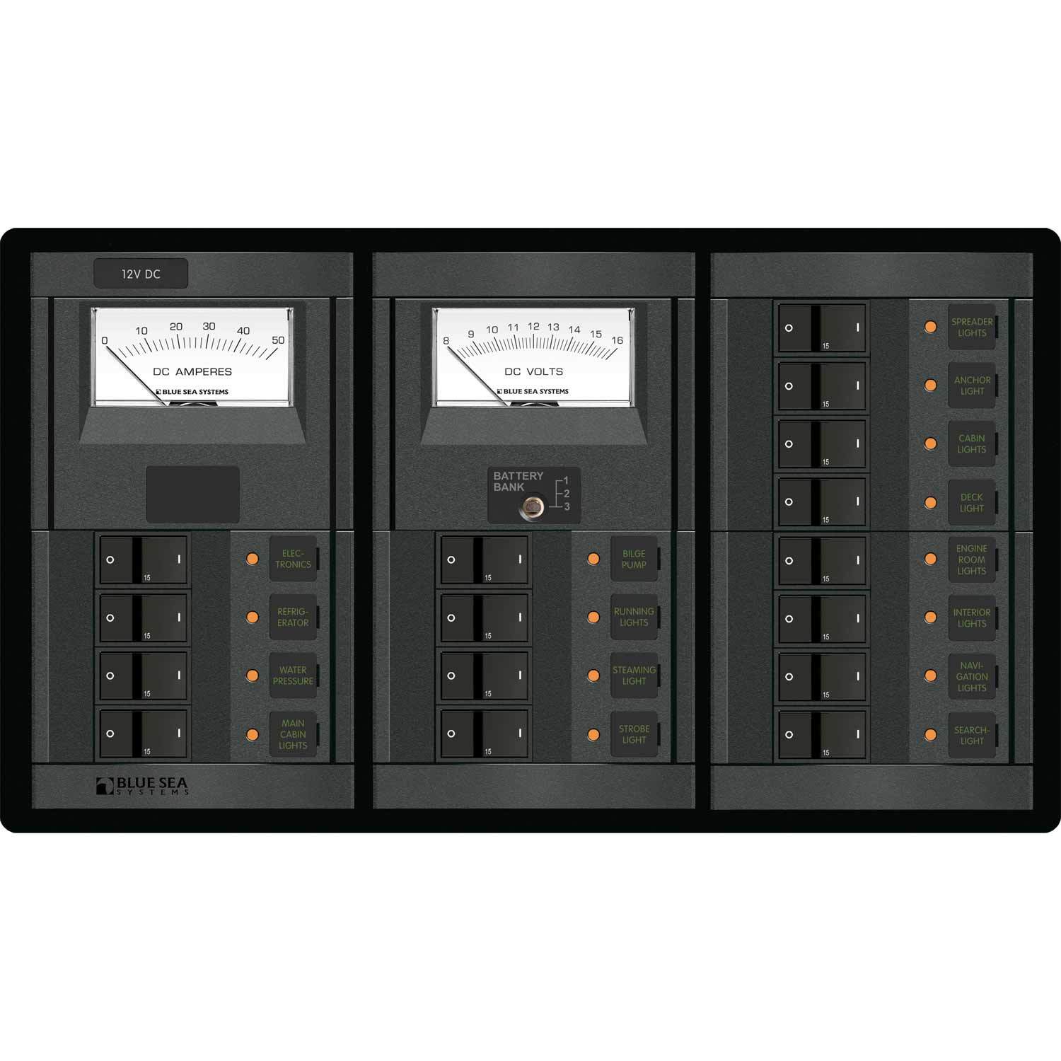 Blue Sea Systems 360 DC Distribution Panel