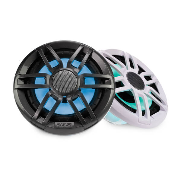 Fusion XS Series 6.5" 200W Sports Marine Speakers RGB LED XS-FL65SPGW