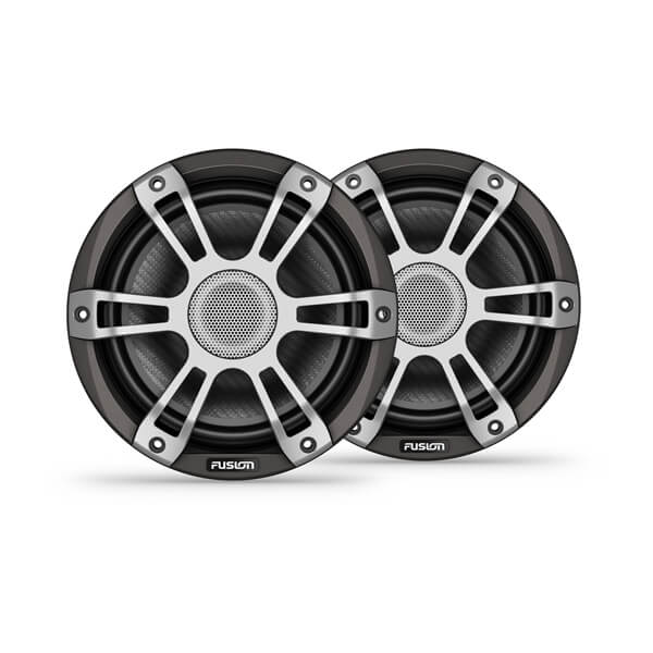 Fusion Signature Series 3i 7.7" Sports Grey Marine Coaxial Speakers