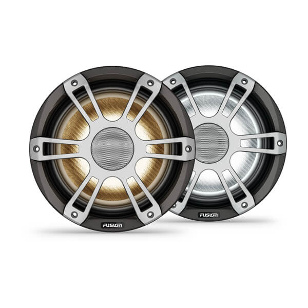 Fusion Signature Series 3i 8.8" Sports Grey Marine Coaxial Speakers